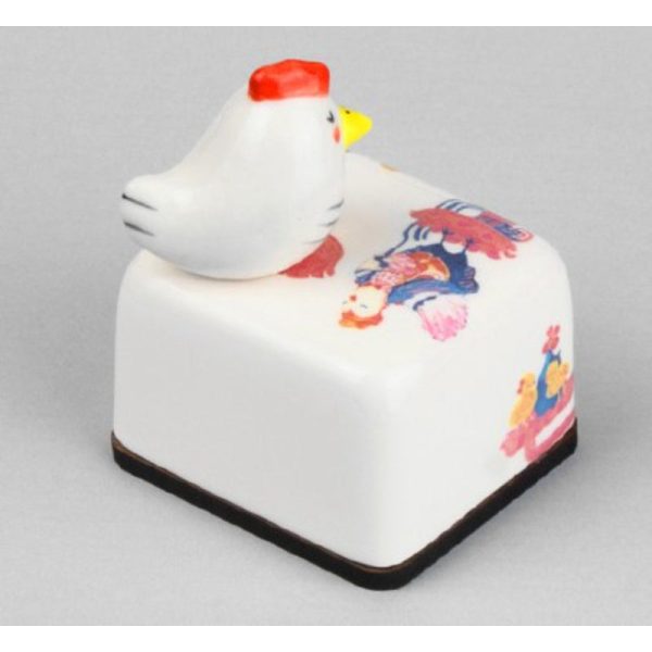 HK Studio - Twelve Earthly Branches Band Musical Paperweight - Rooster For Sale - Image 3