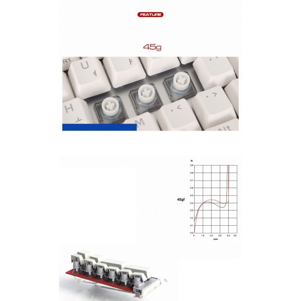 ABKO - Hacker K985P V2 RGB PBT Solid State Keyboard Supply - Image 5