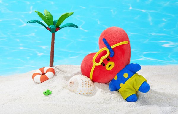 BT21 - Bon Voyage Standing Doll (15cm) - Tata Cheap