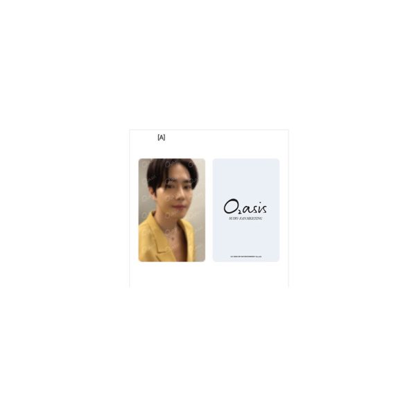 Suho - Online fan meeting  O2asis  Photobook Hot on Sale - Image 3