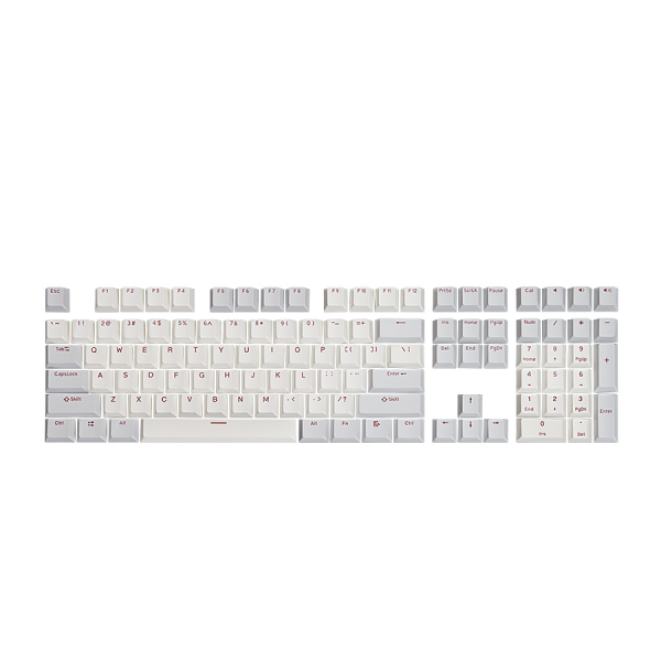 Archon - Cherry Profile PBT Two-tone Red Imprint Keycap Set Online