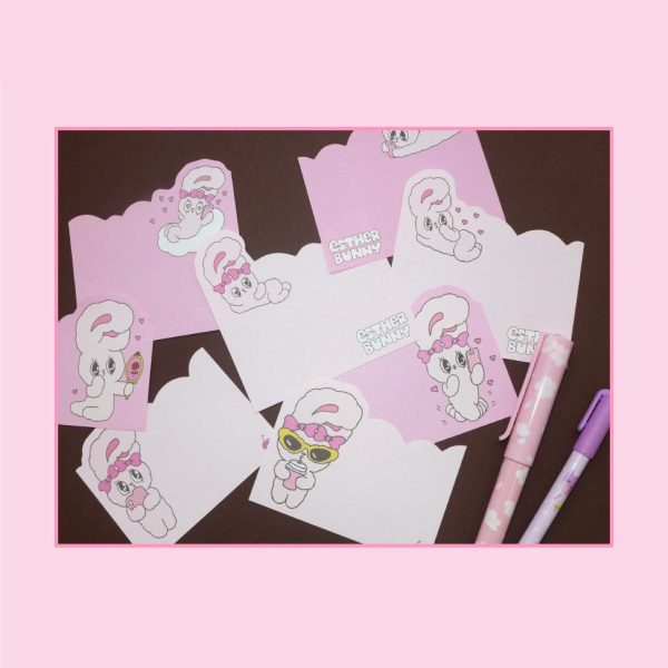 Esther Bunny - Pink Memo Pad For Sale - Image 3