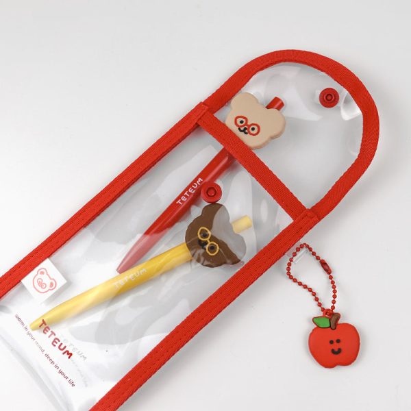 Teteum - Clear Pencil Case on Sale