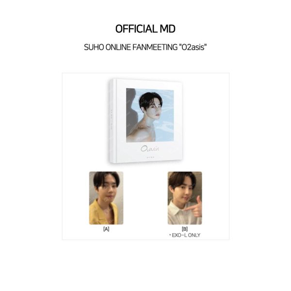 Suho - Online fan meeting  O2asis  Photobook Hot on Sale