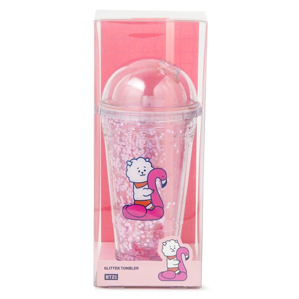 BT21 - Bon Voyage Ice Glitter Tumbler - RJ Sale - Image 2