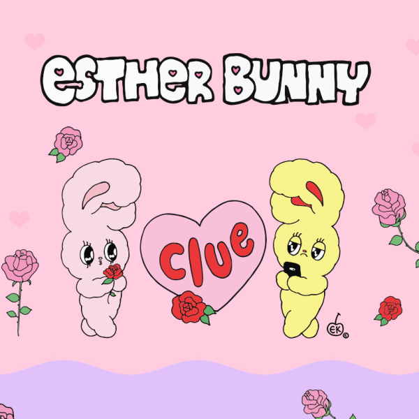 Clue X Esther Bunny - Outdoor Round Pouch Hot on Sale - Image 2