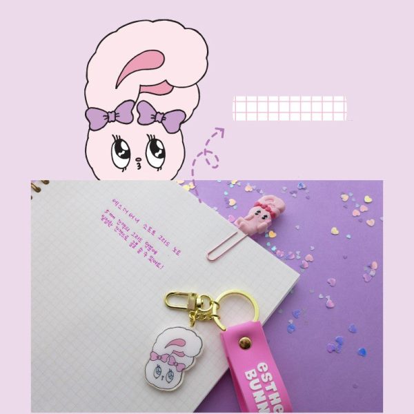 Esther Bunny - Ring Notebook with Grid For Cheap - Image 2