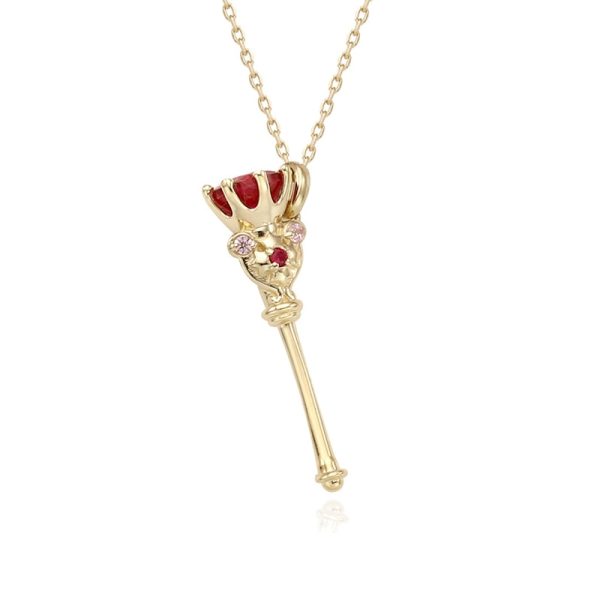 Saint Tail x Clue - Illusion Stick 10k Gold Necklace Discount - Image 2