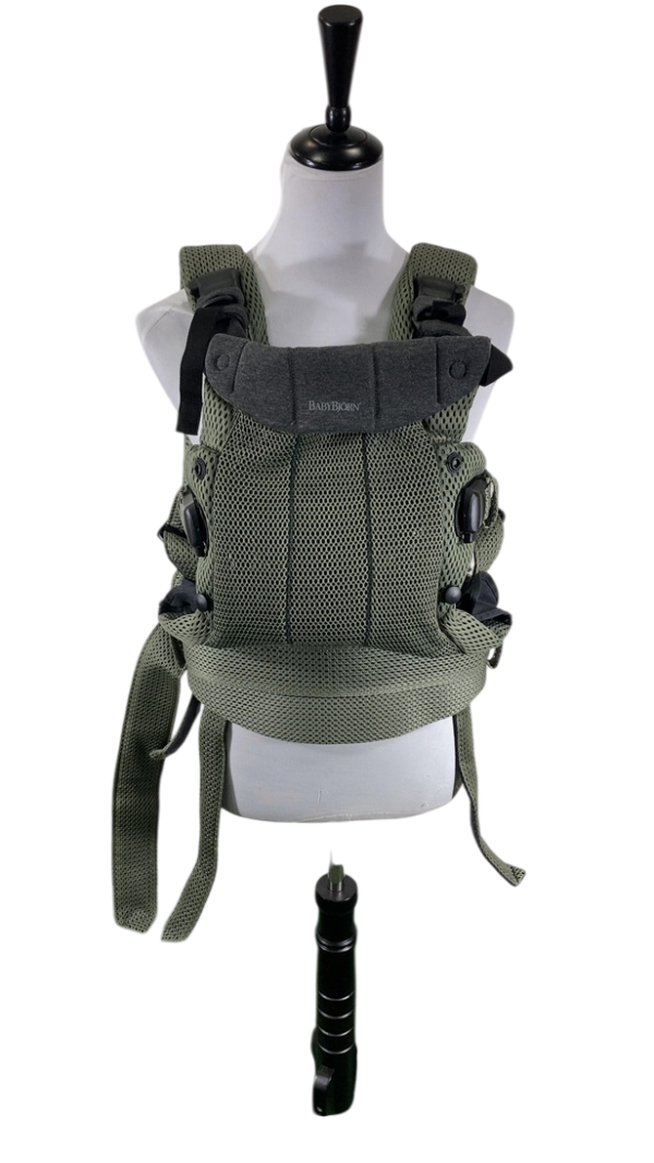 BabyBjorn Baby Carrier Harmony, 3D Mesh, Dark Green Online - Image 2