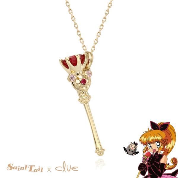 Saint Tail x Clue - Illusion Stick 10k Gold Necklace Discount