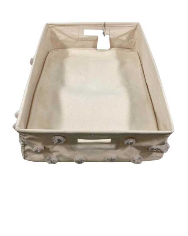 Pehr Hide Away Basket, Grey, Large Online Hot Sale - Image 3