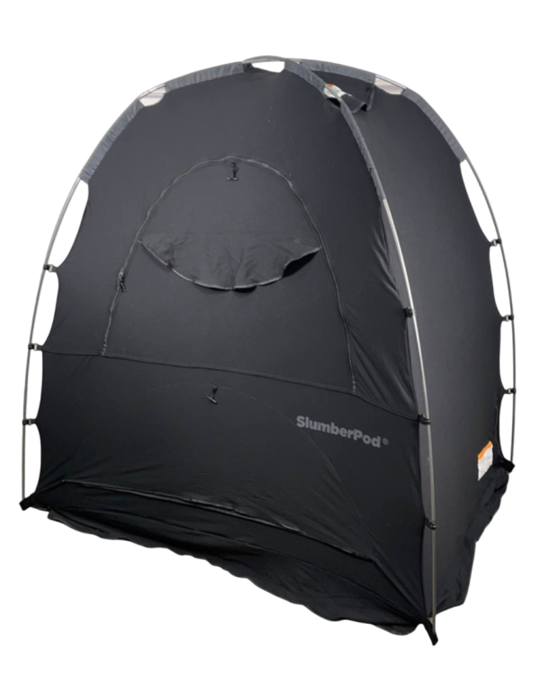 SlumberPod 3.0 Sleep Canopy with Fan, Black with Gray Accents on Sale - Image 4
