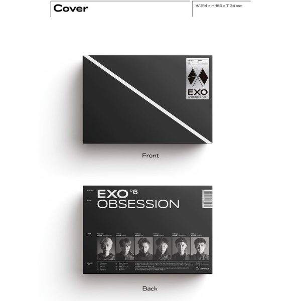 EXO - 6th Album - Obsession - Random Version - Preorder For Sale - Image 2