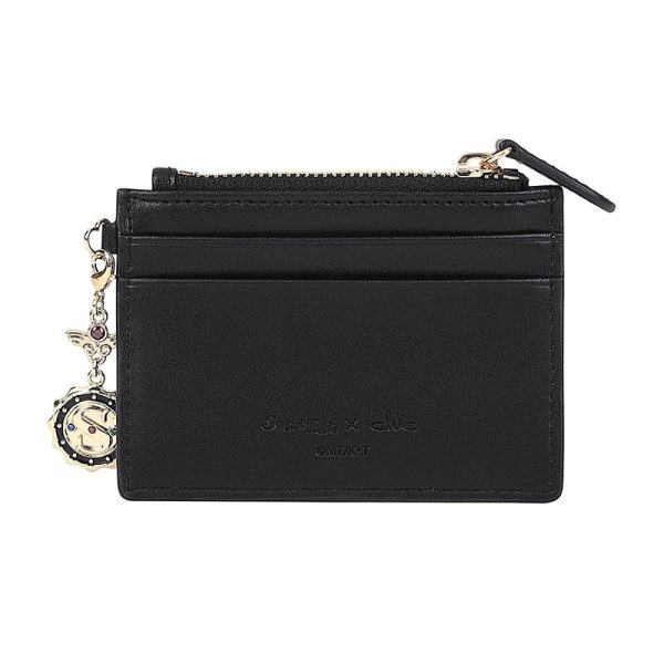 Saint Tail x Clue - Sherlock s Medal Card Wallet - Black Online now - Image 3