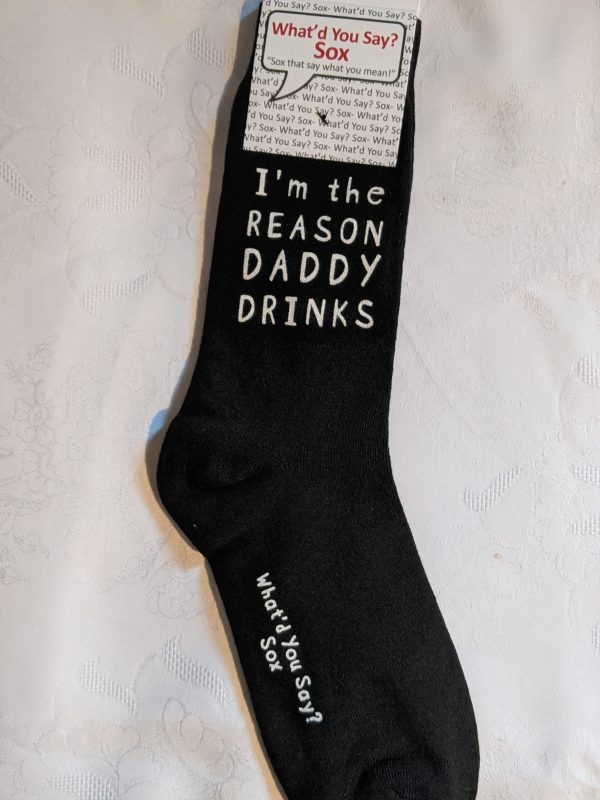 I m the REASON DADDY DRINKS   WYS-07   UNISEX For Cheap - Image 2